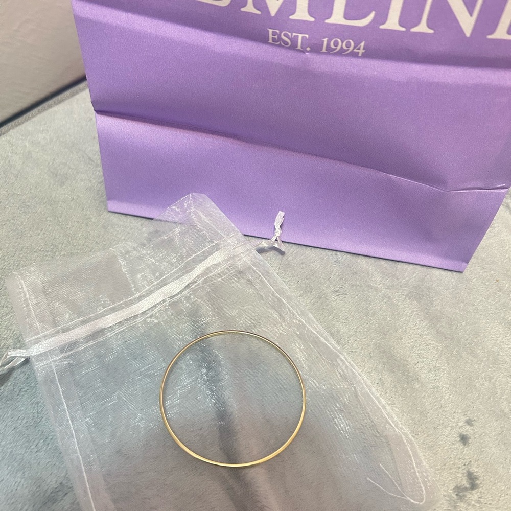 NEW! GoldFi gold filled bangle 60mm!